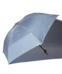 LANVIN Collection(umbrella)(ランバンコレクション（傘）)/LANVIN COLLECTION（ランバンコレクション） 折りたたみ傘【ロゴジャガード】/サックスブルー
