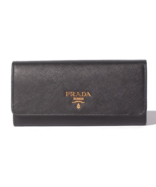 PRADA(プラダ)/【PRADA】プラダ 1MH132_QWA_F0002ロングウォレット/BLACK