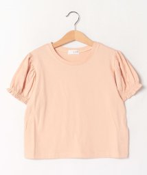 b-ROOM(ビールーム)/ボリューム袖Tシャツ/ライトオレンジ