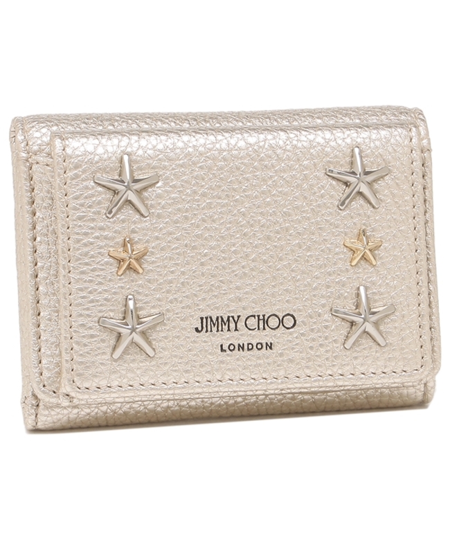 ★極美品★ JIMMY CHOO ジミーチュウ 三つ折り財布