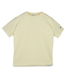 CHAMPION(チャンピオン)/チャンピオン Champion Tシャツ 半袖 メンズ レディース ティーテンイレブン T1011 ポケット 無地 POCKET T－SHIRT ベージュ カー/ナチュラル