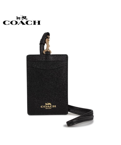 コーチ COACH パスケース カードケース ID 定期入れ レディース ブラック 黒 F57311(504057752) | コーチ(COACH)  - MAGASEEK