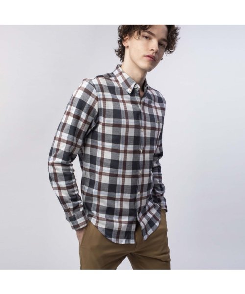 セール 30 Off ダブルジャカードニット長袖チェックシャツ ラコステ メンズ Lacoste Mens Magaseek セール 30 Off ダブルジャカードニット長袖チェックシャツ ラコステ メンズ Lacoste Mens Magaseek