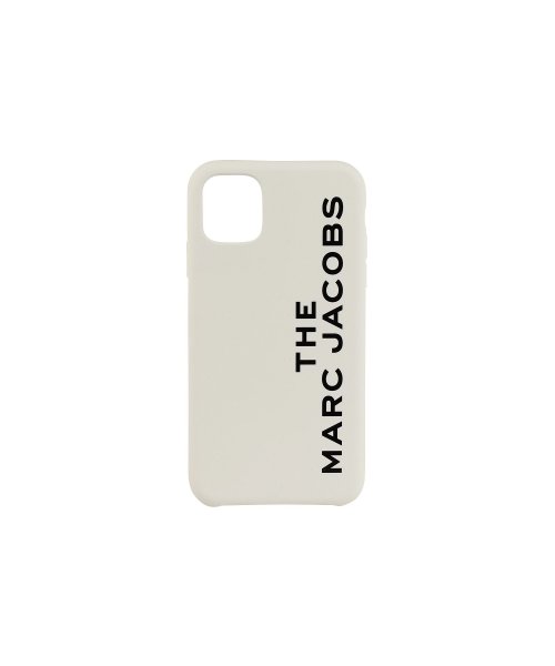  Marc Jacobs(マークジェイコブス)/【MARC JACOBS(マークジェイコブス)】MARC JACOBS マークジェイコブス SILICONE iPhone 11 CASE/WHITE