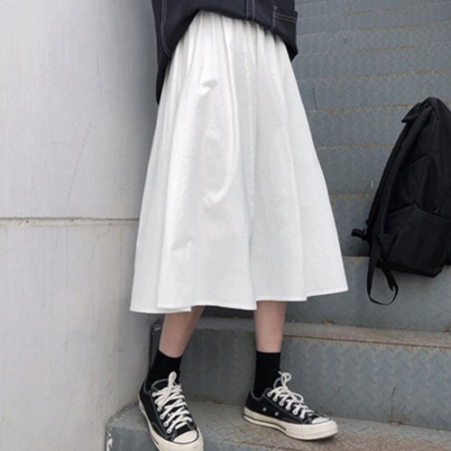 セール Aライン ロングスカート フレアスカート黒 ミニミニストア Miniministore Magaseek