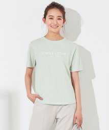 any SiS S(エニスィス（小さいサイズ）)/テキストプリント Tシャツ/ライトグリーン系