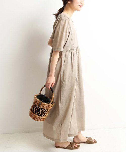 セール Off ギャザースリーブリラックスワンピース スローブ イエナ Slobe Iena Magaseek