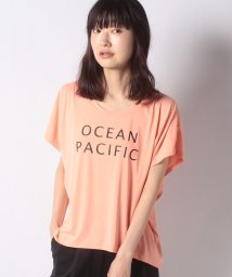 Ocean Pacific(オーシャンパシフィック)/【OP】ハンソデ UVTシャツ/オレンジ