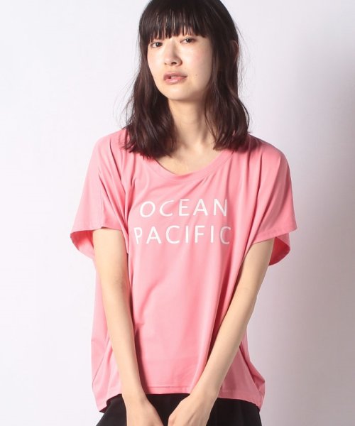 Ocean Pacific(オーシャンパシフィック)/【OP】ハンソデ UVTシャツ/ピンク