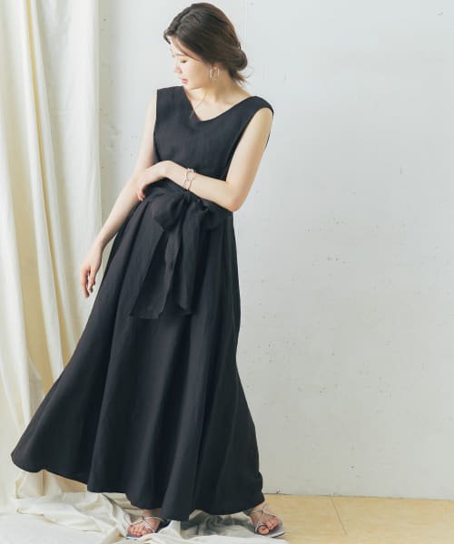 セール 30 Off リボンマキシワンピース Urban Research Rosso Urban Research Rosso Magaseek