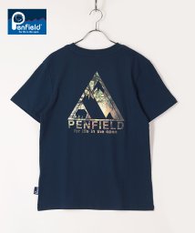 PENFIELD(PENFIELD)/【PENFIELD】 ペンフィールドバックロゴ半袖Tシャツ/ネイビー