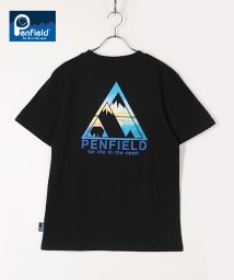 PENFIELD(PENFIELD)/【PENFIELD】 ペンフィールドバックロゴ半袖Tシャツ/ブラック