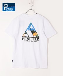PENFIELD(PENFIELD)/【PENFIELD】 ペンフィールドバックロゴ半袖Tシャツ/ホワイト