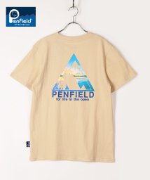 PENFIELD(PENFIELD)/【PENFIELD】 ペンフィールドバックロゴ半袖Tシャツ/ソフトブラウン
