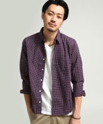 ZIP FIVE(ジップファイブ)/【18－ss－010】MADE IN JAPAN レギュラーカラーシャツ/パープル