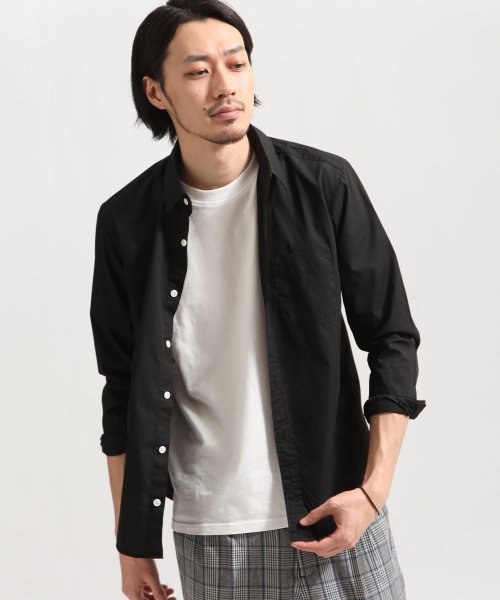 ZIP FIVE(ジップファイブ)/【18－ss－010】MADE IN JAPAN レギュラーカラーシャツ/ブラック系2