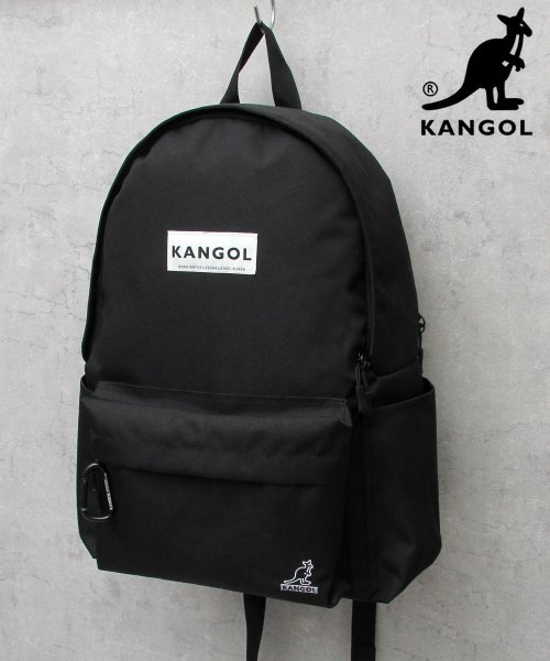 KANGOL(KANGOL)/KANGOL カンゴール スタンダード デイパック リュック バックパック A4収納 通勤 通学 学生 大人 アウトドア 旅行/ブラック