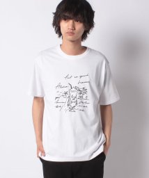 STYLEBLOCK(スタイルブロック)/半袖プリントTシャツ/ホワイト