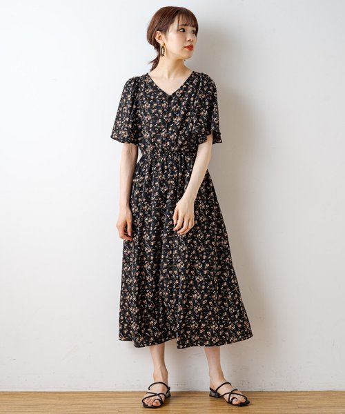 セール 40 Off 花柄プリントワンピース ナイスクラップ アウトレット Nice Claup Outlet Magaseek