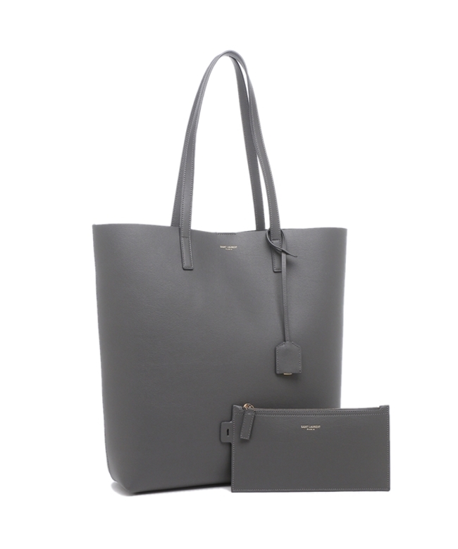 サンローランパリ トートバッグ ノースサウス グレー レディース SAINT LAURENT PARIS 600306 CSV0J 1112