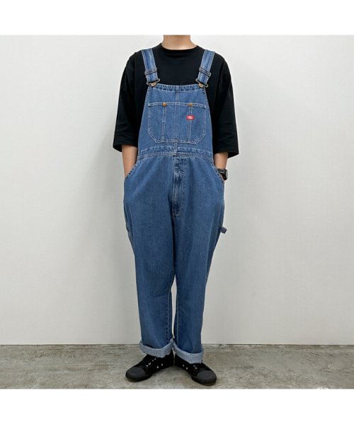 MAC HOUSE(men)(マックハウス（メンズ）)/Dickies ディッキーズ オーバーオール 1210－1313/中濃色