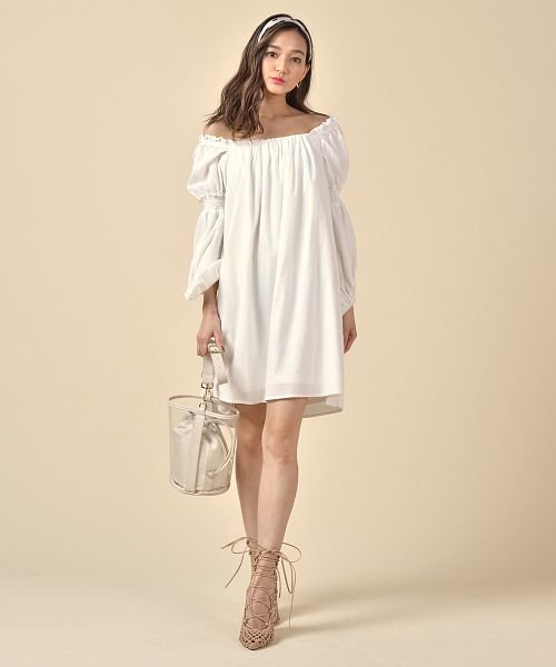 セール パフスリーブミニワンピース ロイヤルパーティー Royal Party Magaseek