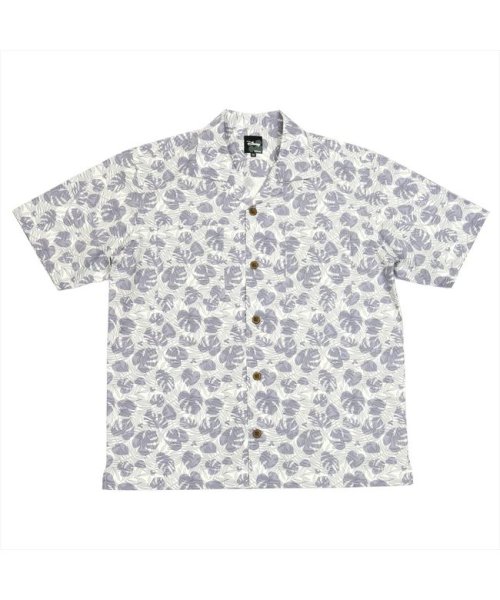 Pitta Re:)(ピッタリ)/【ディズニー】オープンカラー 半袖カジュアルシャツ/クロ・グレー