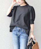 SHIPS WOMEN/《追加予約》ボリュームスリーブブラウス◆/504063251