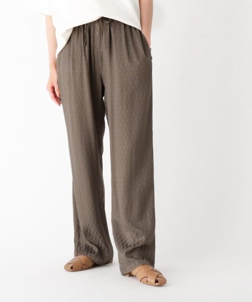 セール ペイズリージャガードサテン イージーパンツ Unisex オペークドットクリップ Opaque Clip Magaseek