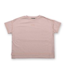 ZIDDY(ジディー)/ロックステッチ カラー ルーズ Tシャツ(130~160cm)/オレンジ