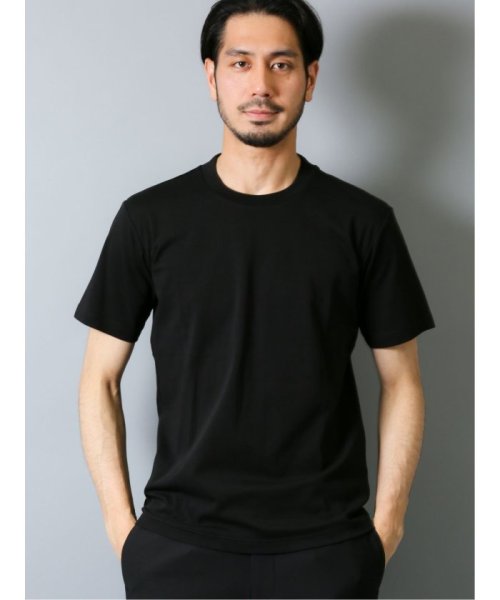 TAKA-Q(タカキュー)/【WEB限定】【DRESS T－SHIRT】IFMC クルーネック半袖Ｔシャツ/ブラック