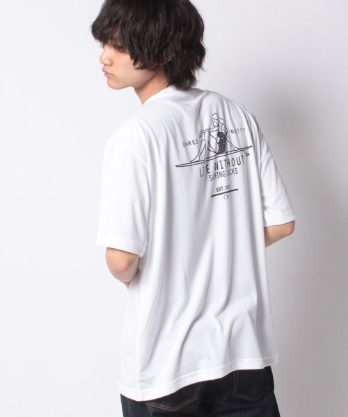 Ocean Pacific MENS(オーシャンパシフィック　メンズ)/【OP】ハンソデ Tシャツ/ホワイト