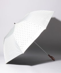 MACKINTOSH PHILOSOPHY(umbrella)(マッキントッシュフィロソフィー（傘）)/MACKINTOSH PHILOSOPHY（マッキントッシュ フィロソフィー）晴雨兼用折りたたみ日傘　ドットミックス/オフホワイト