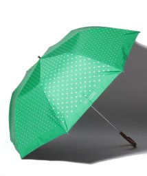 MACKINTOSH PHILOSOPHY(umbrella)(マッキントッシュフィロソフィー（傘）)/MACKINTOSH PHILOSOPHY（マッキントッシュ フィロソフィー）晴雨兼用折りたたみ日傘　ドットミックス/ビリジアン