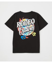 RODEO CROWNS WIDE BOWL(ロデオクラウンズワイドボウル)/paradise キッズ Tシャツ/BLK