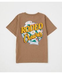 RODEO CROWNS WIDE BOWL(ロデオクラウンズワイドボウル)/paradise キッズ Tシャツ/L/BRN1