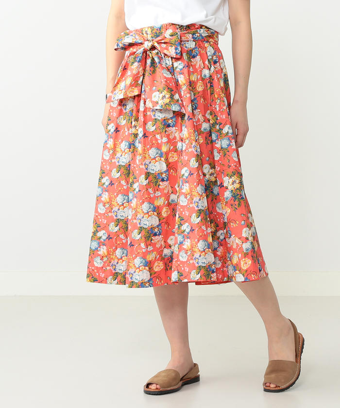 セール 75 Off Beams Boy リバティ ギャザー スカート ビームス アウトレット Beams Outlet Magaseek