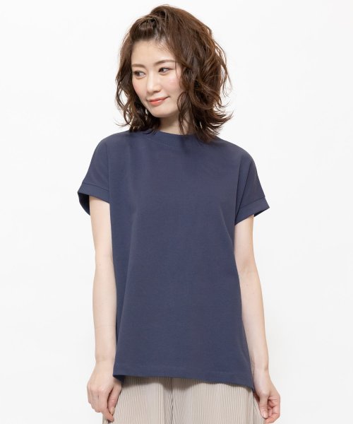 セール レディース トップス 厚手 プイハイネック Tシャツ カットソー ミリアンデニ Mili An Deni Magaseek