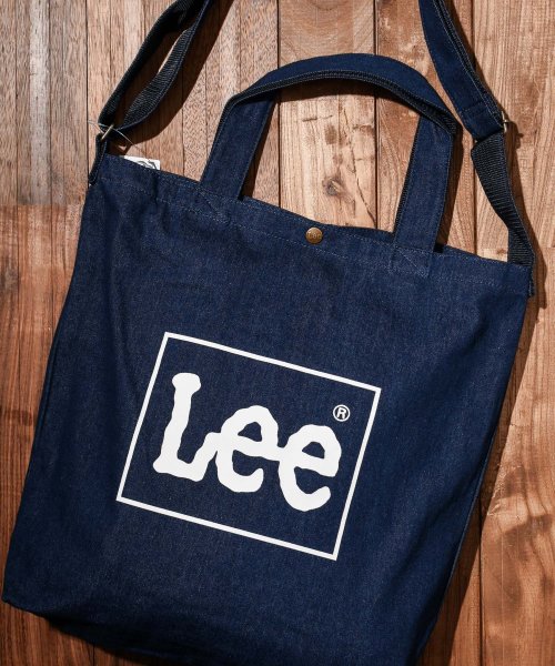 ar/mg(エーアールエムジー)/【63】【0425371】【LEE】 BIG2WAY TOTEBAG/ブルー