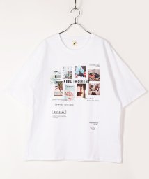 Amerikaya(Amerikaya)/【アメリカ屋】フォト プリント 半袖 Tシャツ/アイボリー