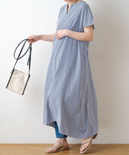 セール キーネック柄ワンピース ナイスクラップ アウトレット Nice Claup Outlet Magaseek