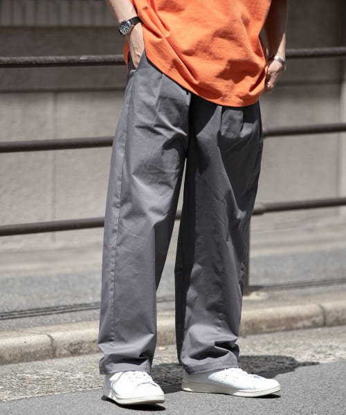 セール アイテムズアーバンリサーチ メンズ Items Urbanresearch 2タック ワイドパンツ Magaseek