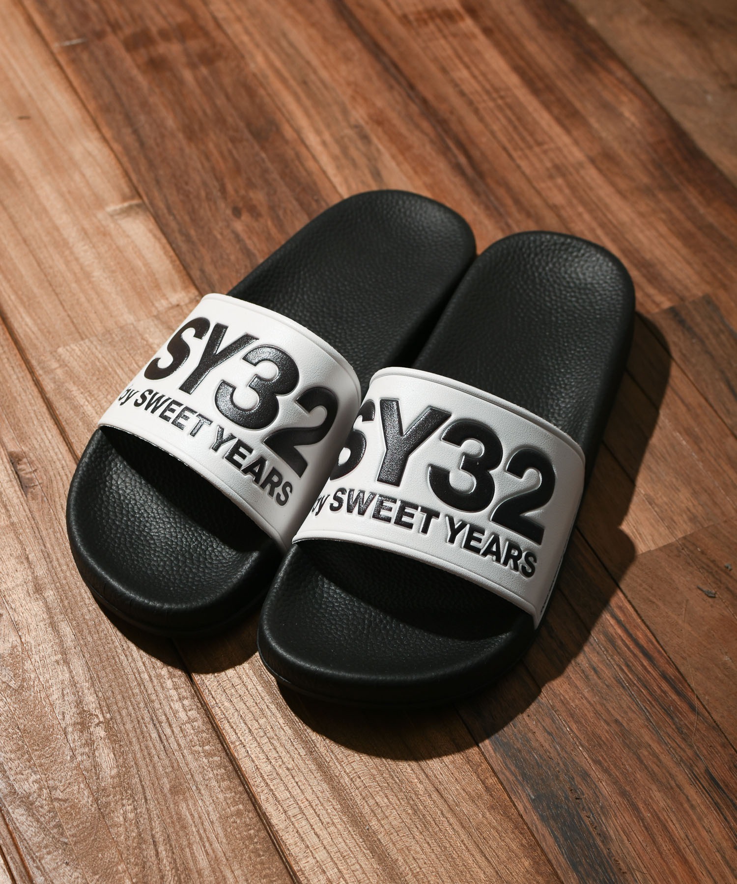 73】【11121D】【SY32 by SWEET YEARS】LOGO SHOWER SANDALS(504067739