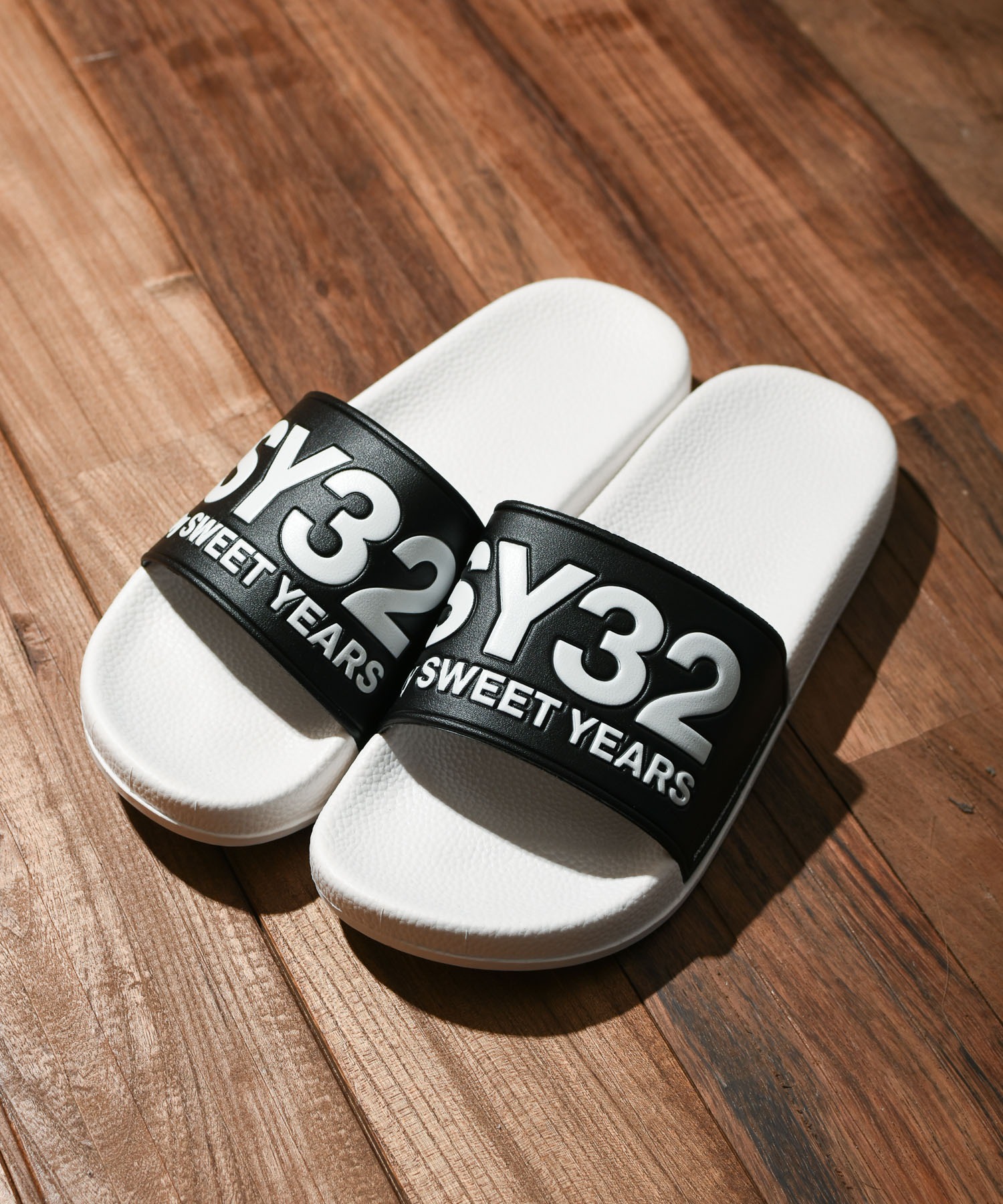 73】【11121D】【SY32 by SWEET YEARS】LOGO SHOWER SANDALS(504067739