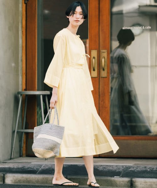 セール Siiwa カディ先染めストライプカーデワンピース アーバンリサーチドアーズ Urban Research Doors Magaseek