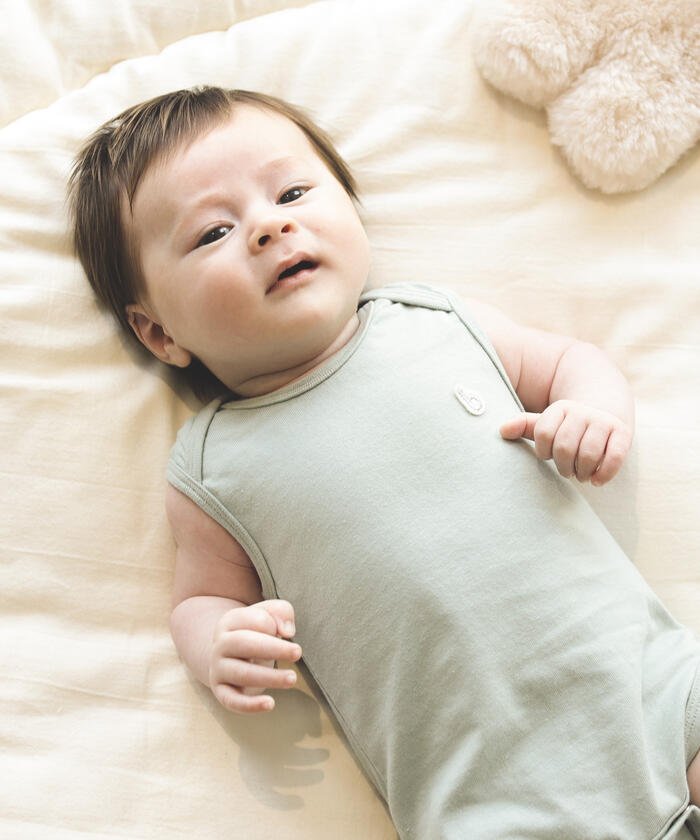 こども ビームス ベビー ノースリーブ ロンパース 21 50 80cm こどもビームス こどもビームス Magaseek