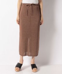 MICA&DEAL(マイカアンドディール)/【セットアップ対応商品】long tight skirt/BROWN