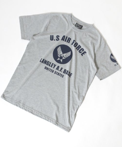 MARUKAWA(マルカワ)/U.S.A.F. ユーエスエアフォース ミリタリープリントTシャツ 半袖/柄2