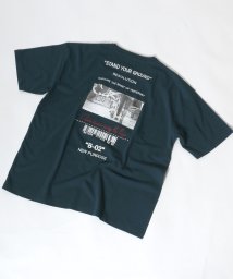 MARUKAWA(マルカワ)/バックフォトバーコード Tシャツ半袖/柄4