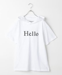 FREDYMAC(フレディマック)/Hello Goodbye フーディーTシャツ/ホワイト